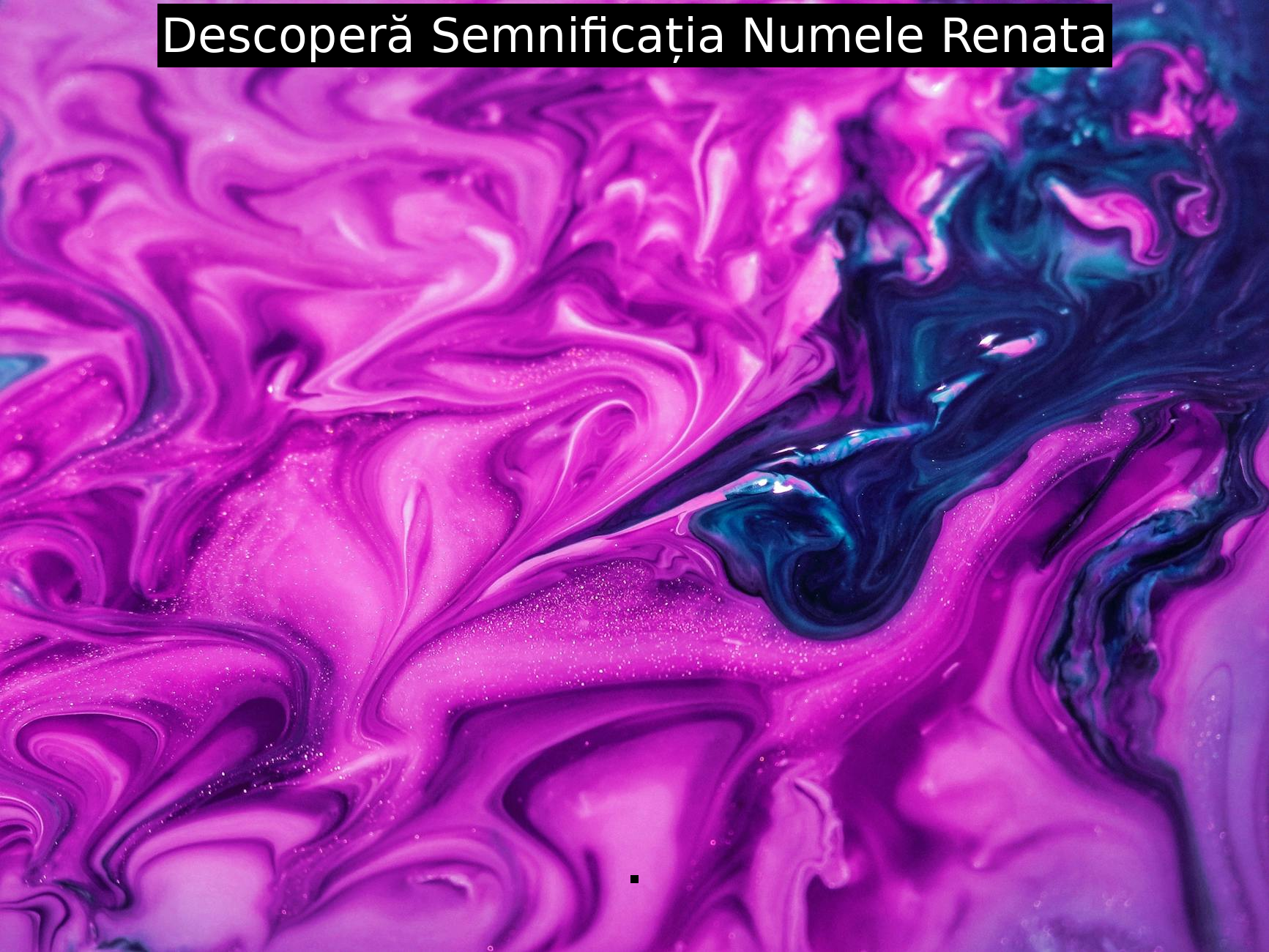 Descoperă Semnificația Numele Renata