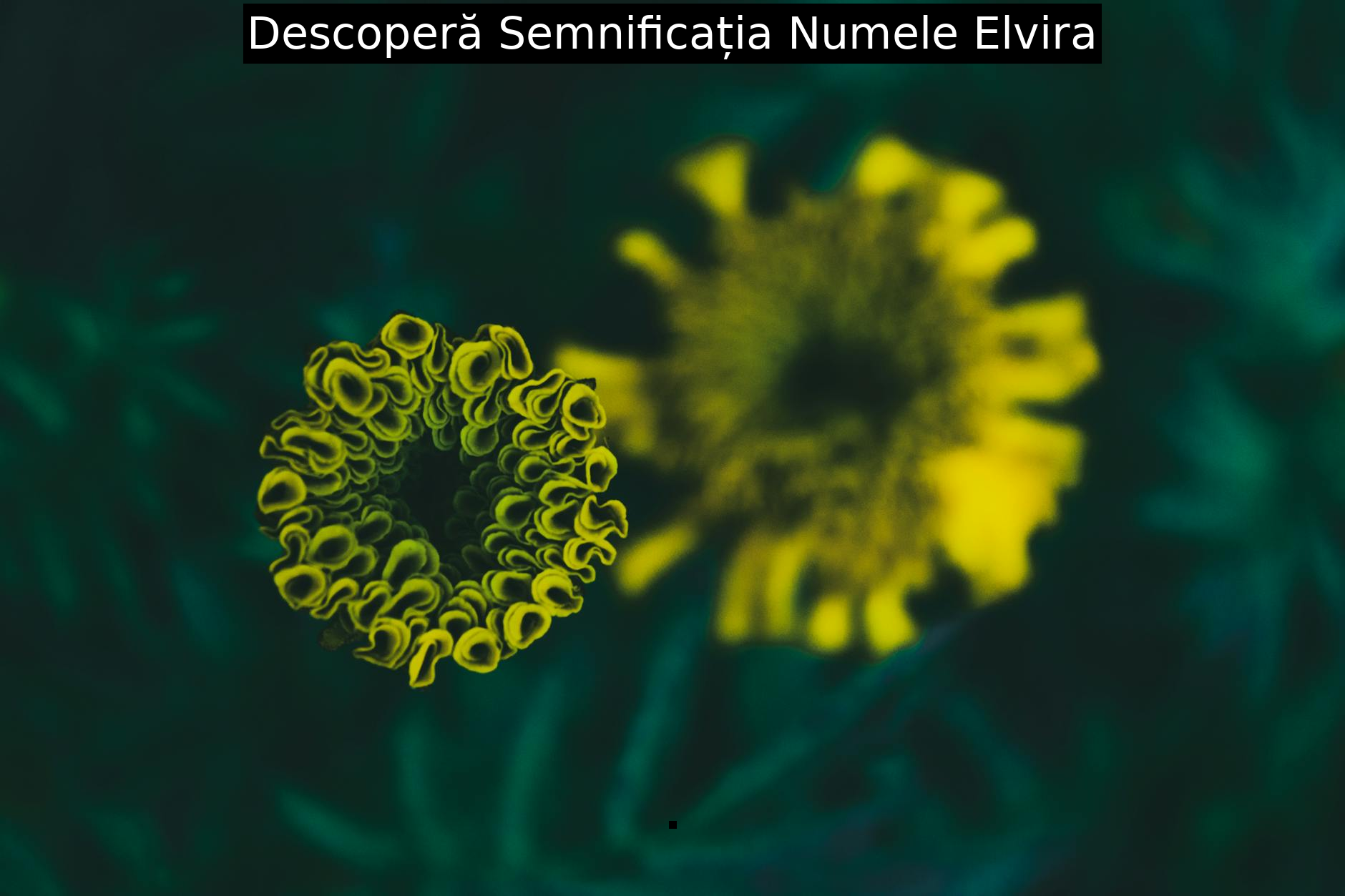 Descoperă Semnificația Numele Elvira