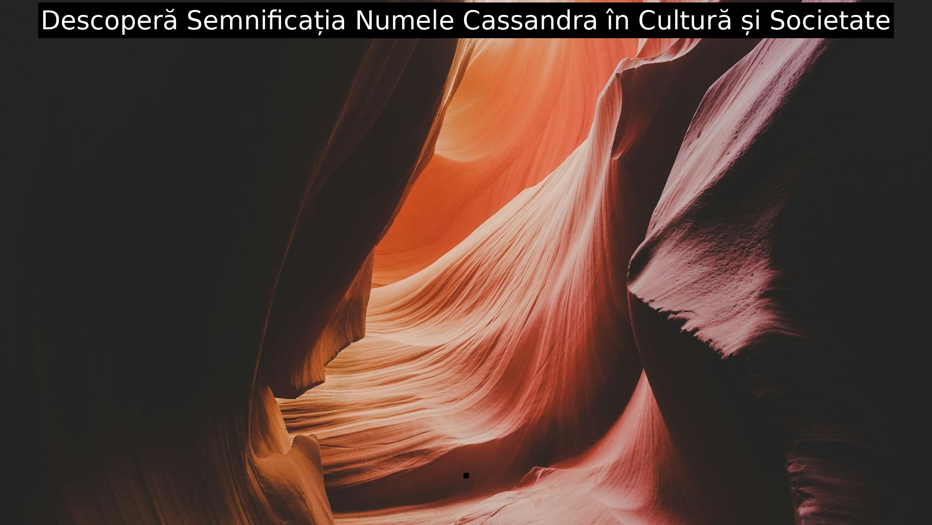 Descoperă Semnificația Numele Cassandra în Cultură și Societate