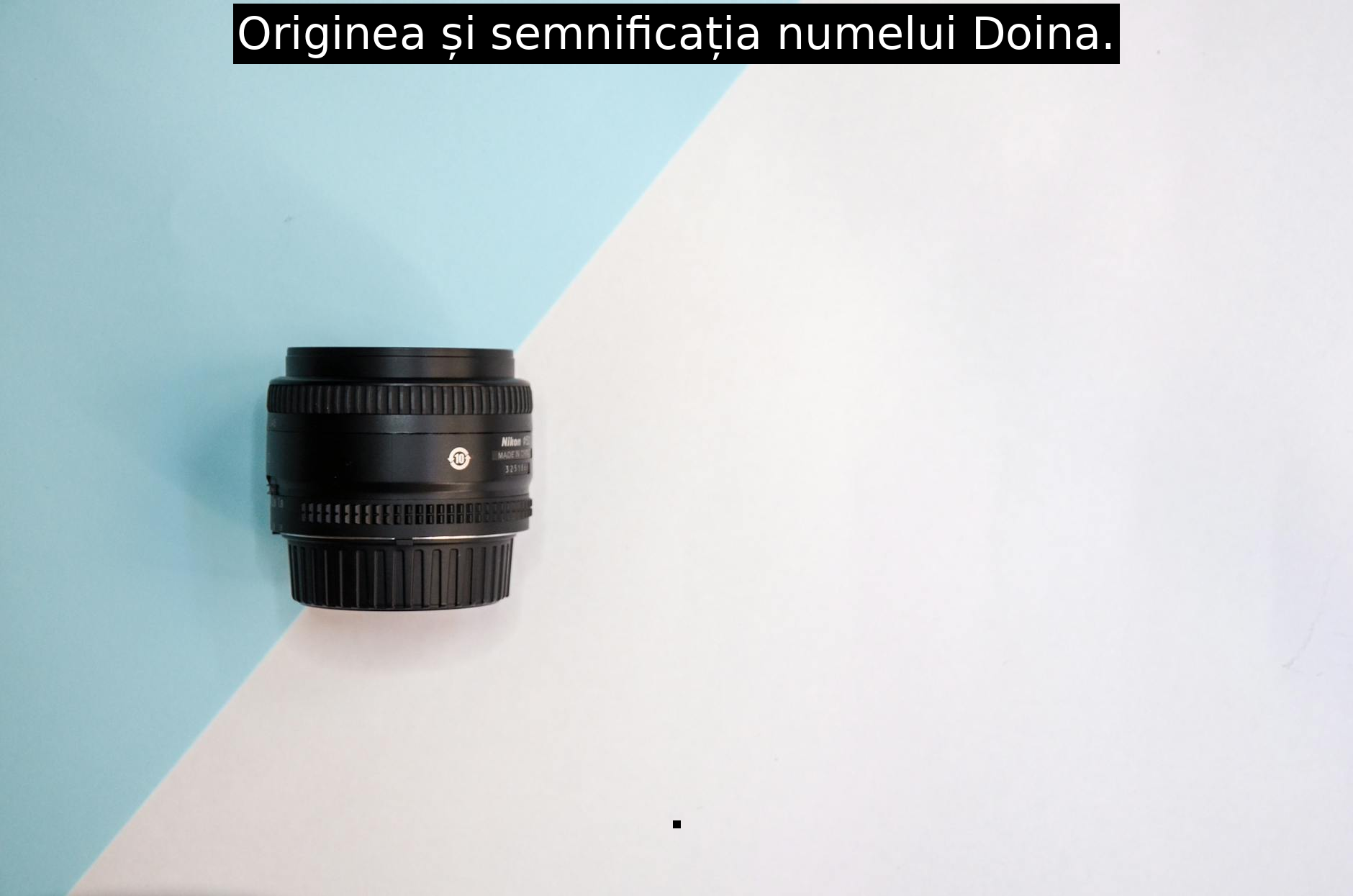 Originea și semnificația numelui Doina.